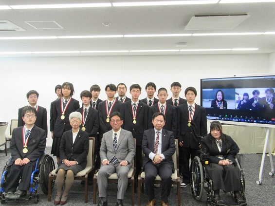 令和５年度 府立特別支援学校「総合表彰式」