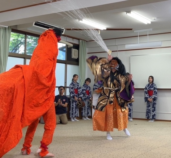 京都府公式YouTube企画「西脇知事の一球入魂！」の撮影